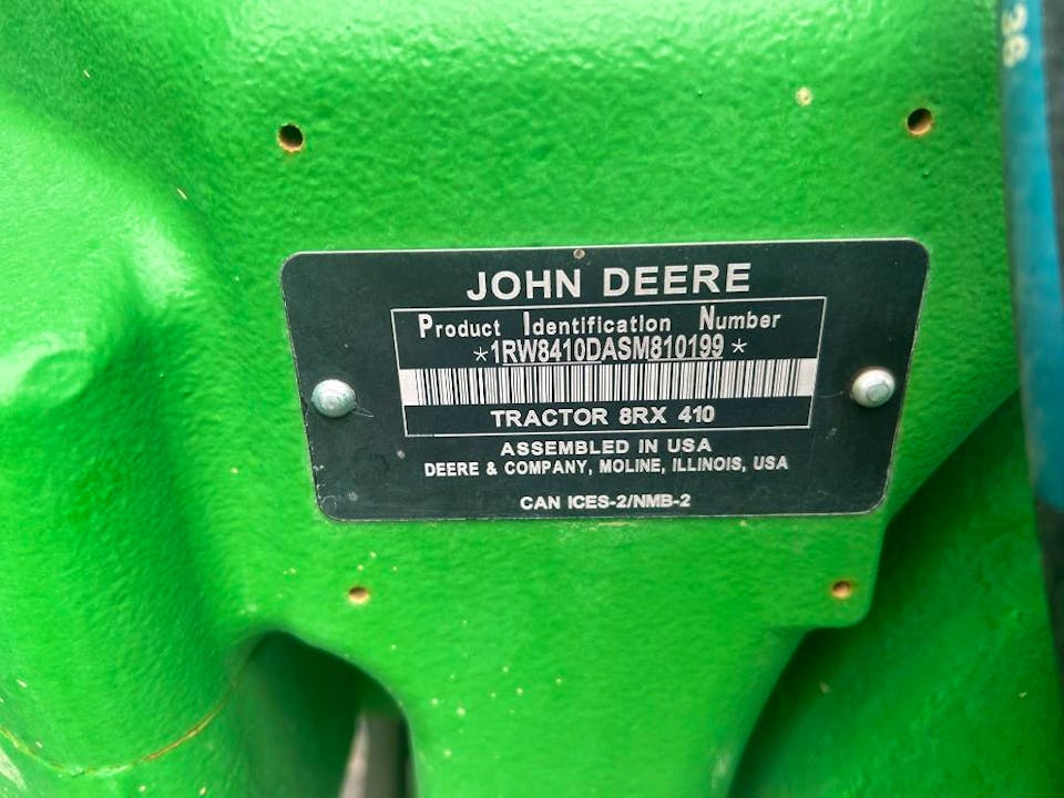 John Deere 8RX 410