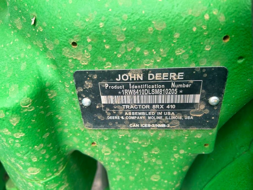 John Deere 8RX 410