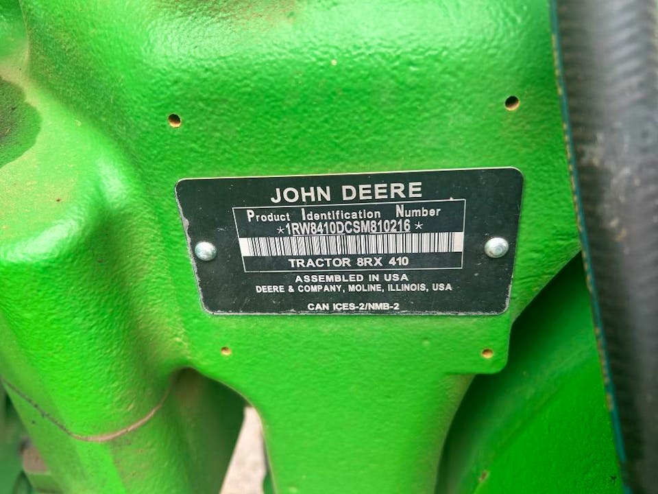 John Deere 8RX 410