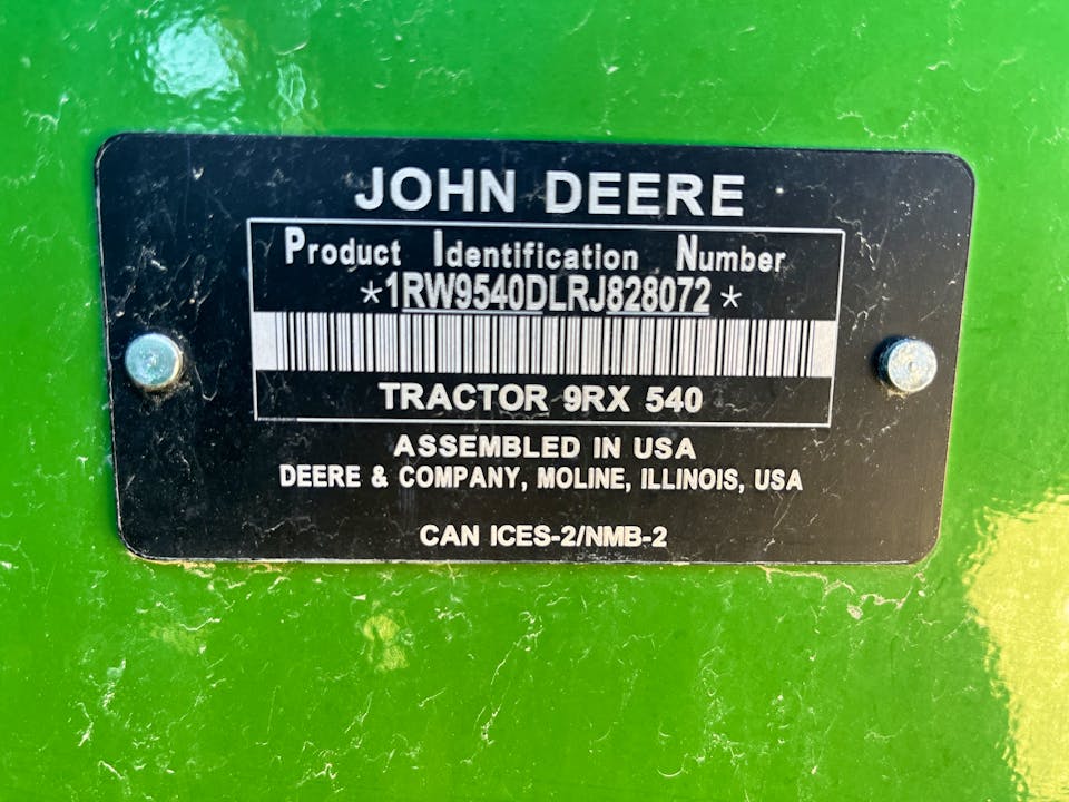 John Deere 9RX 540