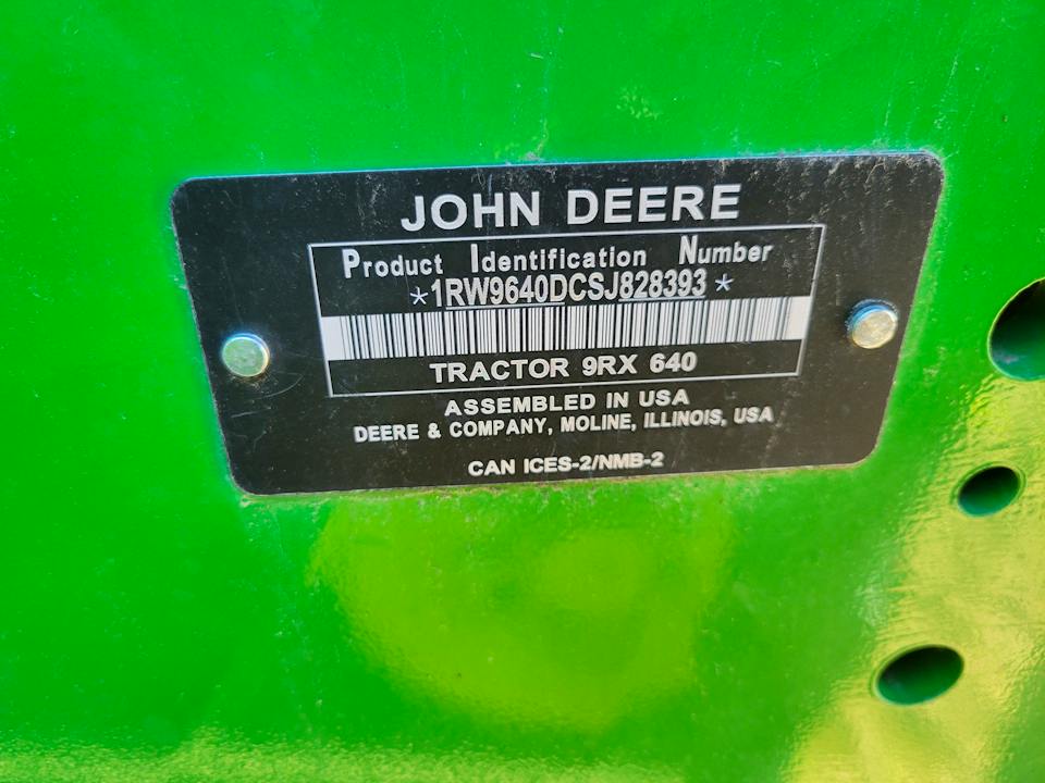 John Deere 9RX 640