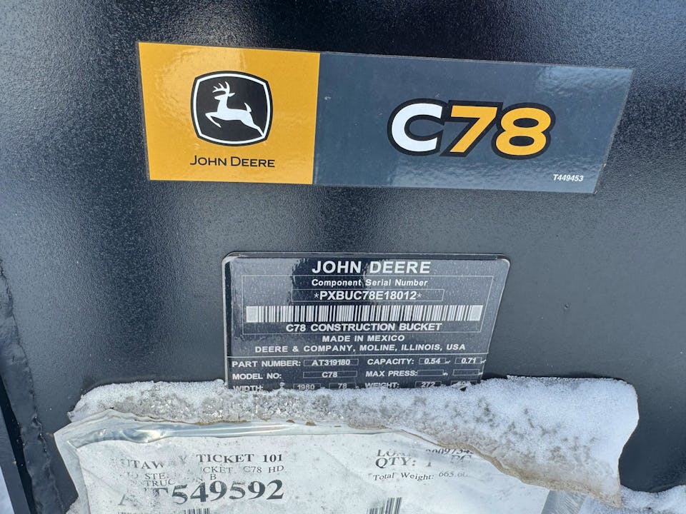 John Deere C78