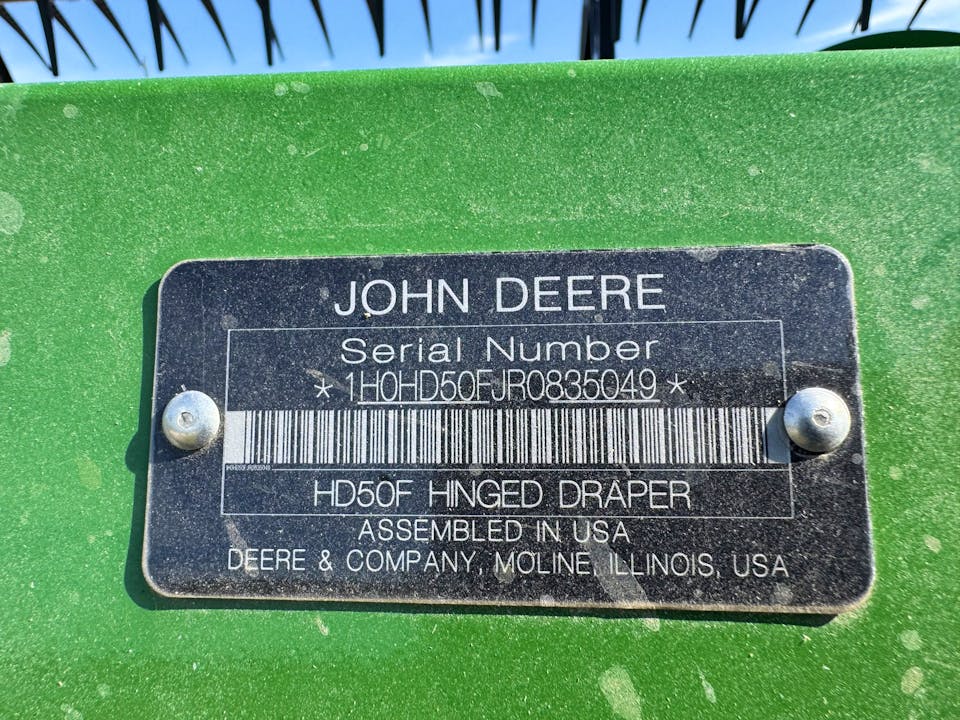 John Deere HD50F