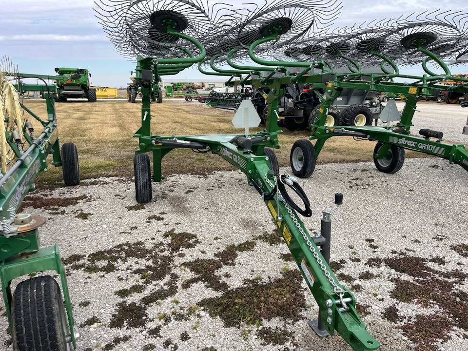 Sitrex QR8 - 8 WHEEL RAKE, GREEN