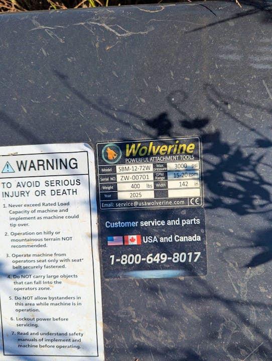 Wolverine SBM-12-72W