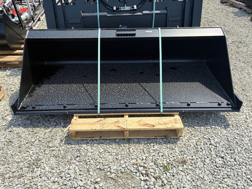 Jenkins Iron & Steel 84" HD Low Profile Dirt Bucket