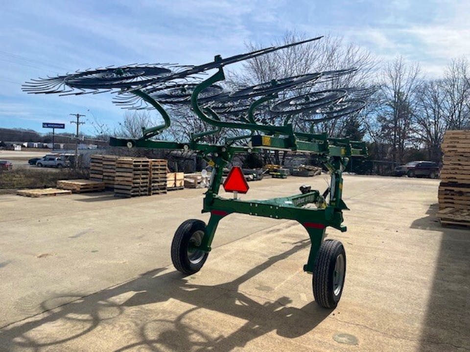 Sitrex QR8 - 8 WHEEL RAKE, GREEN