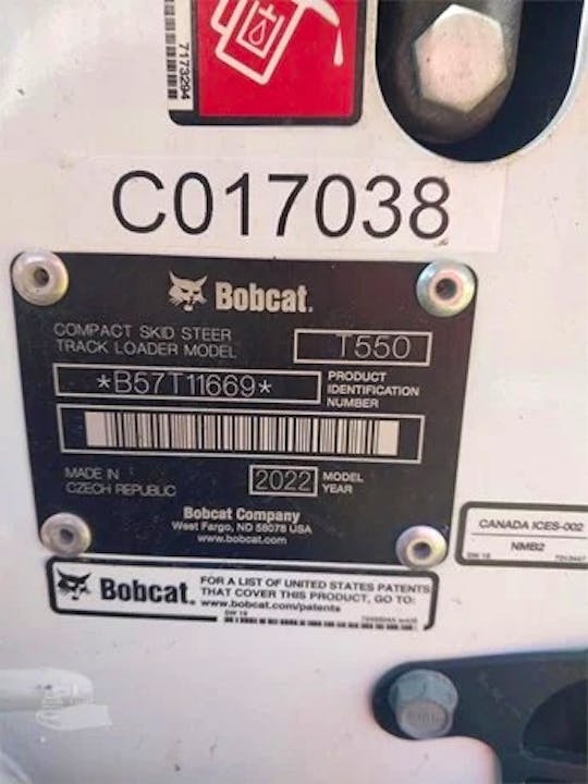 Bobcat T550