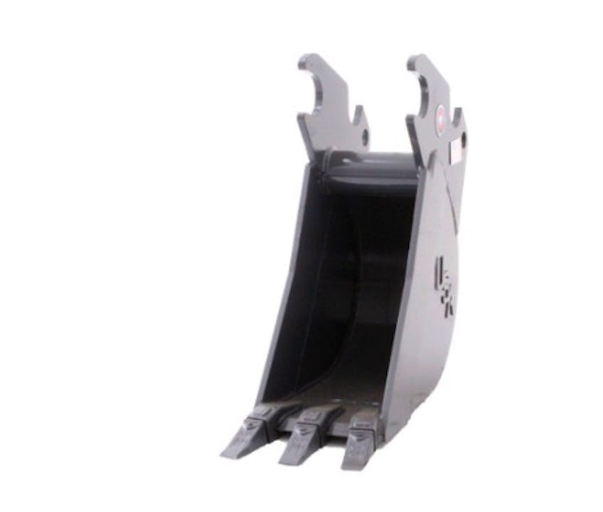 18" Wide Mini Excavator Tooth Bucket Spartan